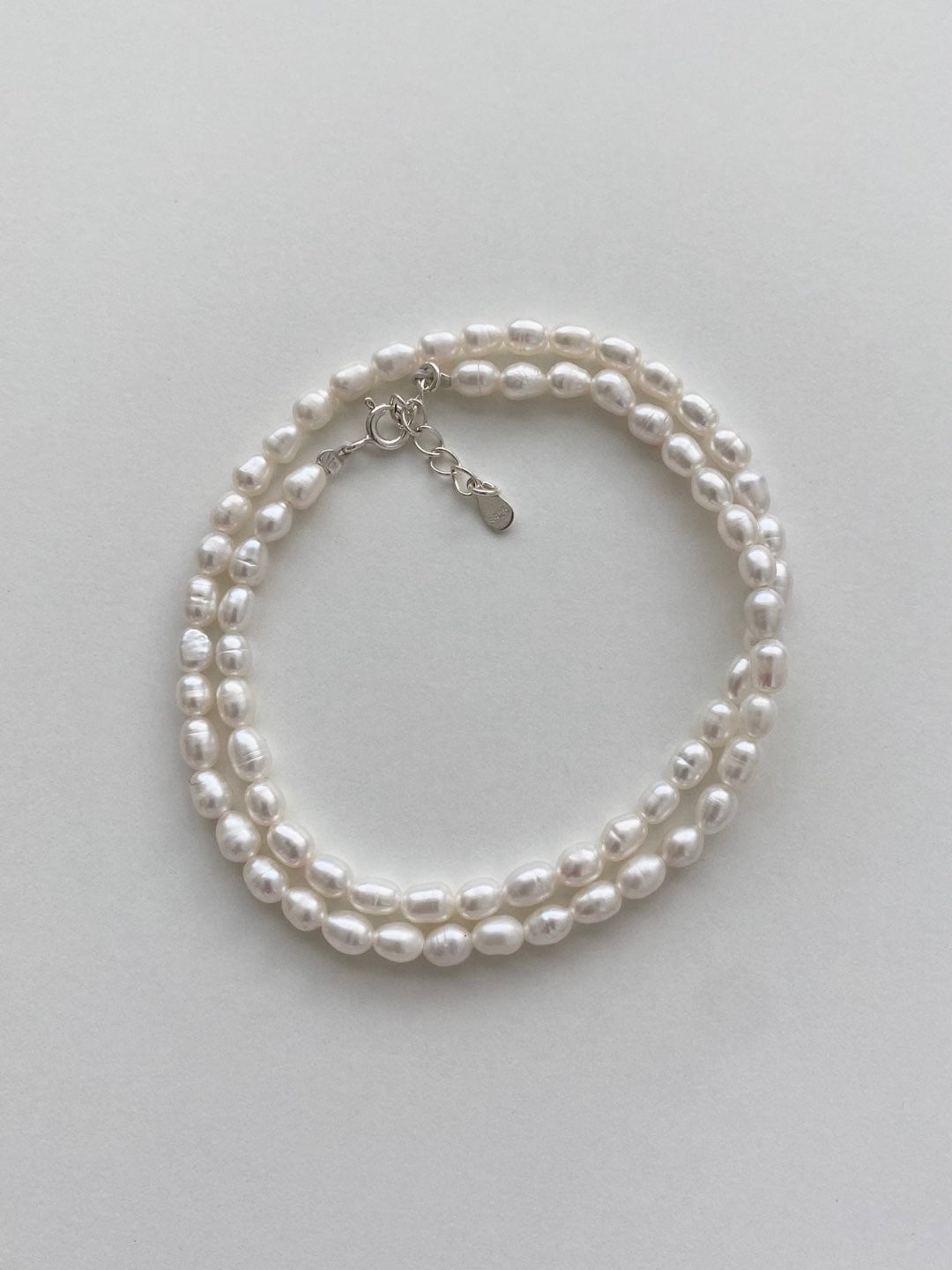 [925silver] freshwater pearl necklace