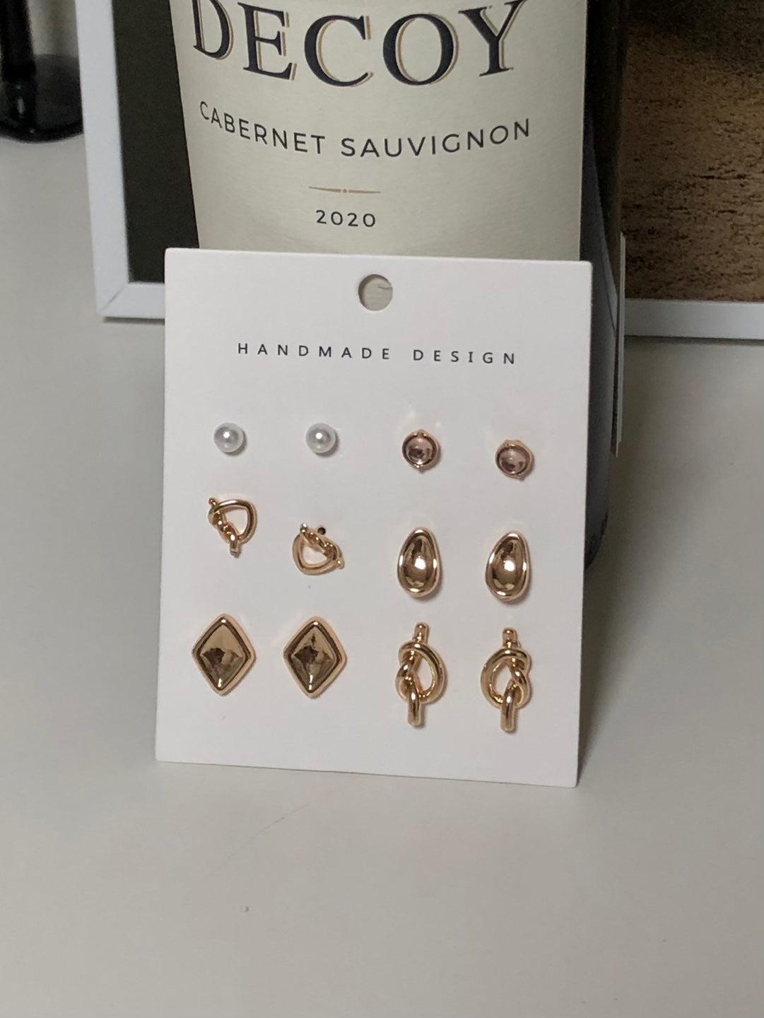 6-in-1 mini twisted earrings set