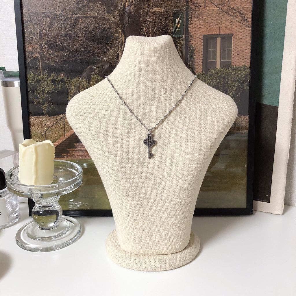 [surgical steel] unisex key necklace