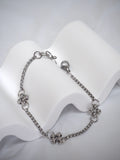 [surgical steel] clover ball bracelet