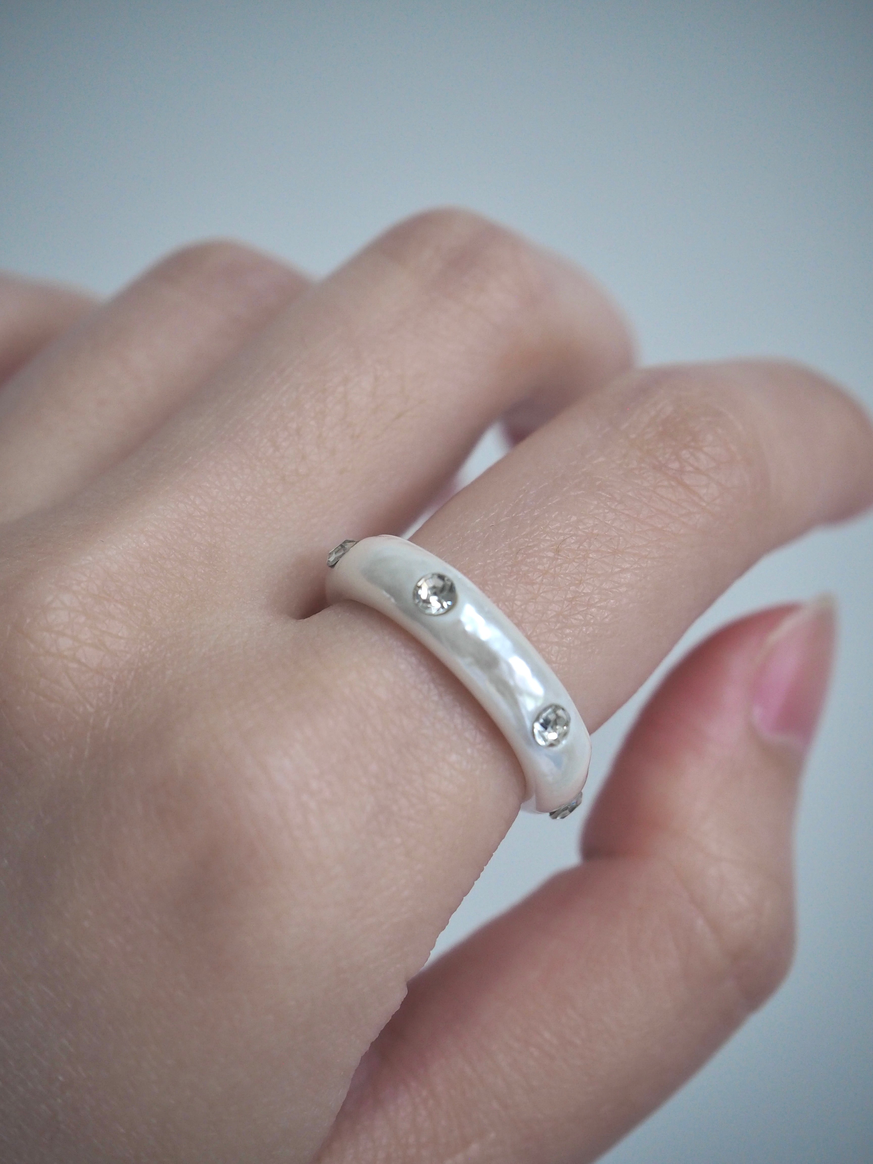 cubic zirconia ring