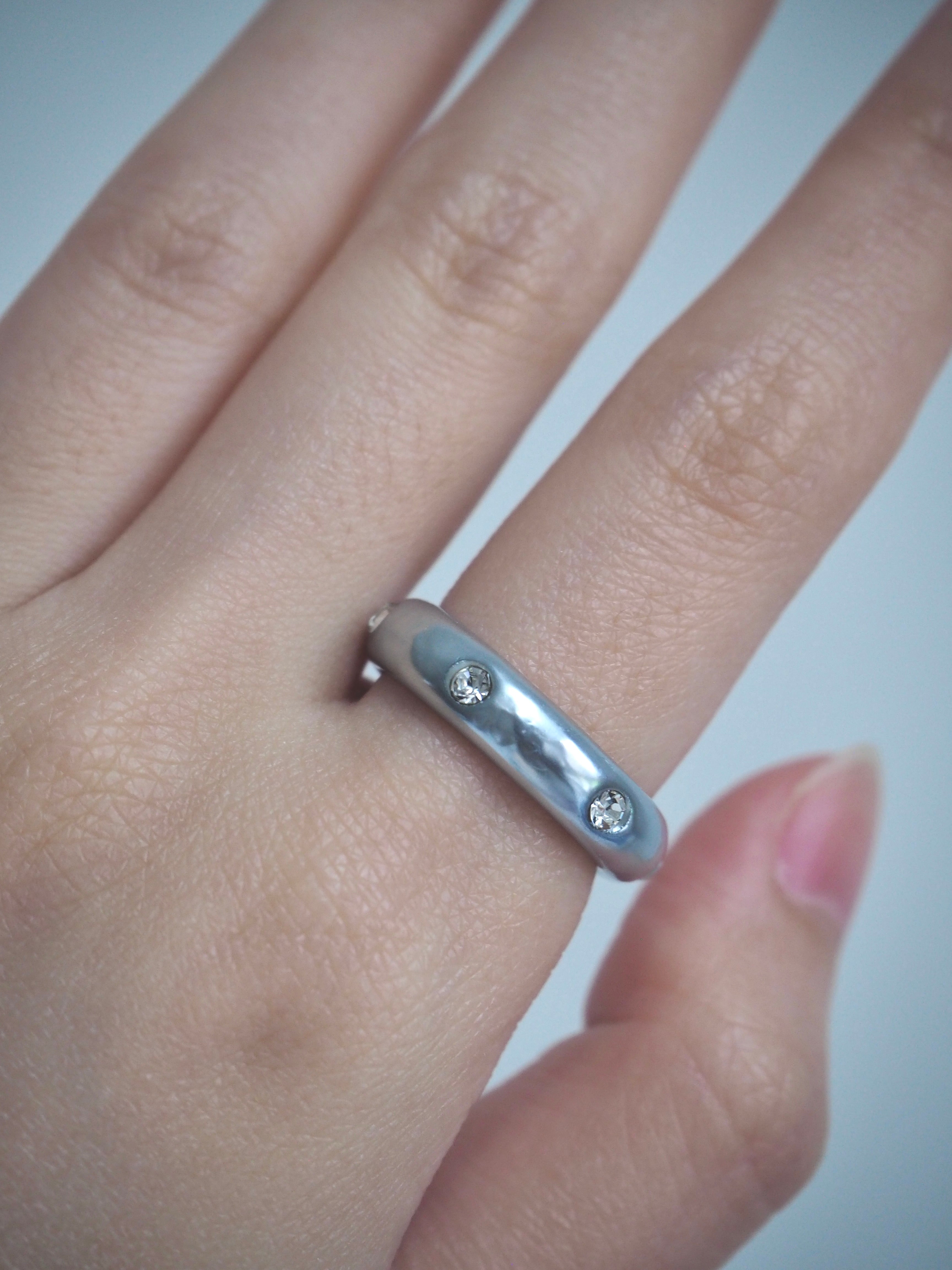 cubic zirconia ring