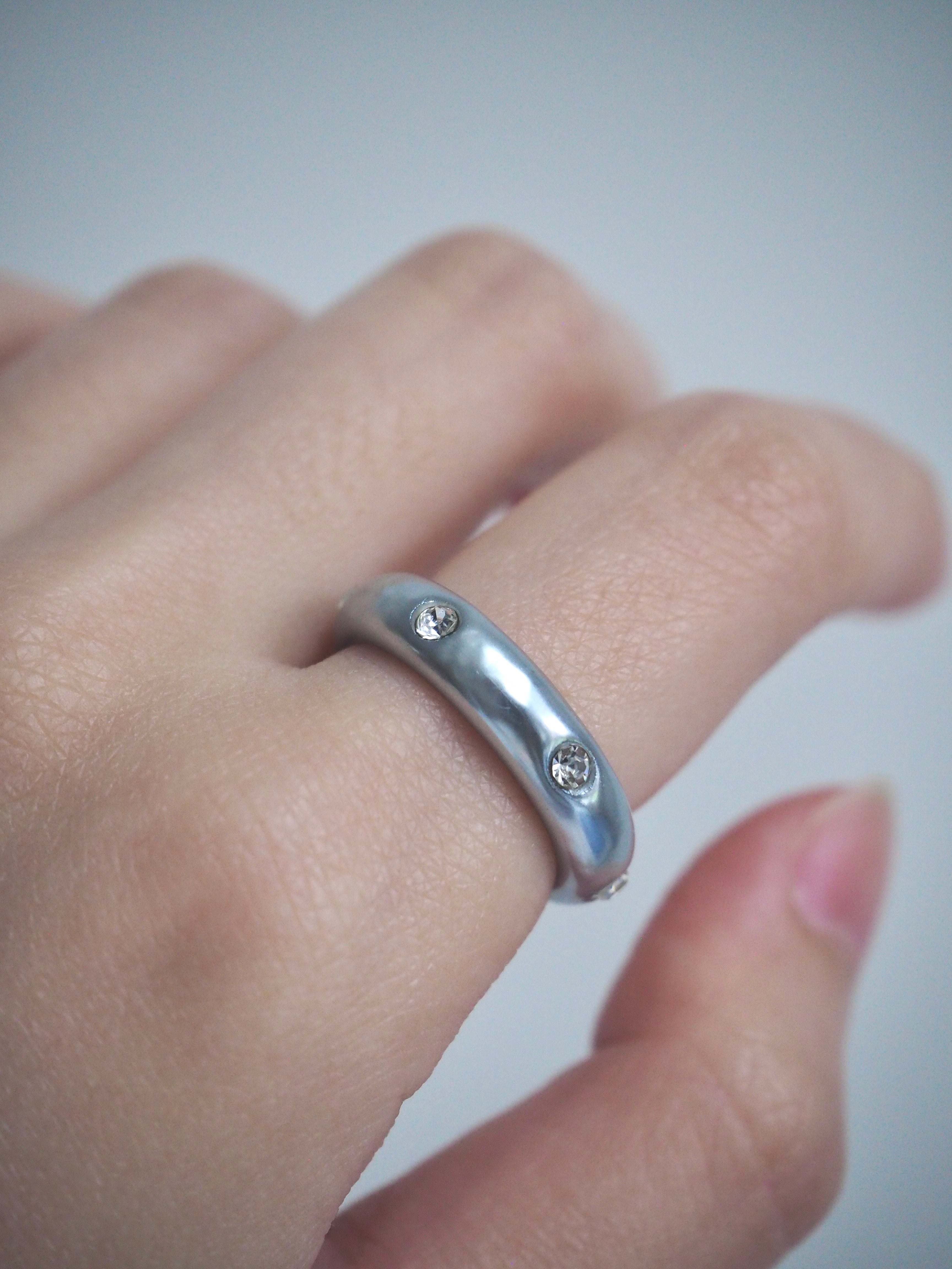 cubic zirconia ring