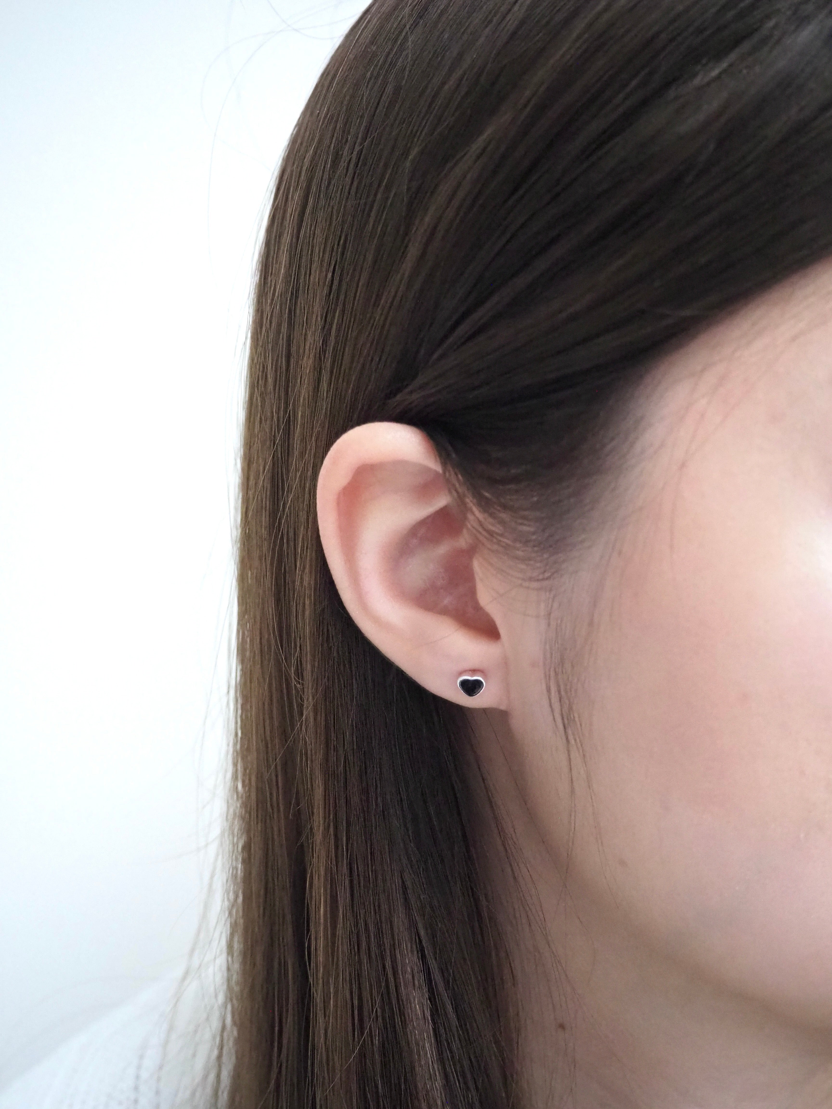6-in-1 mini hearts earrings set