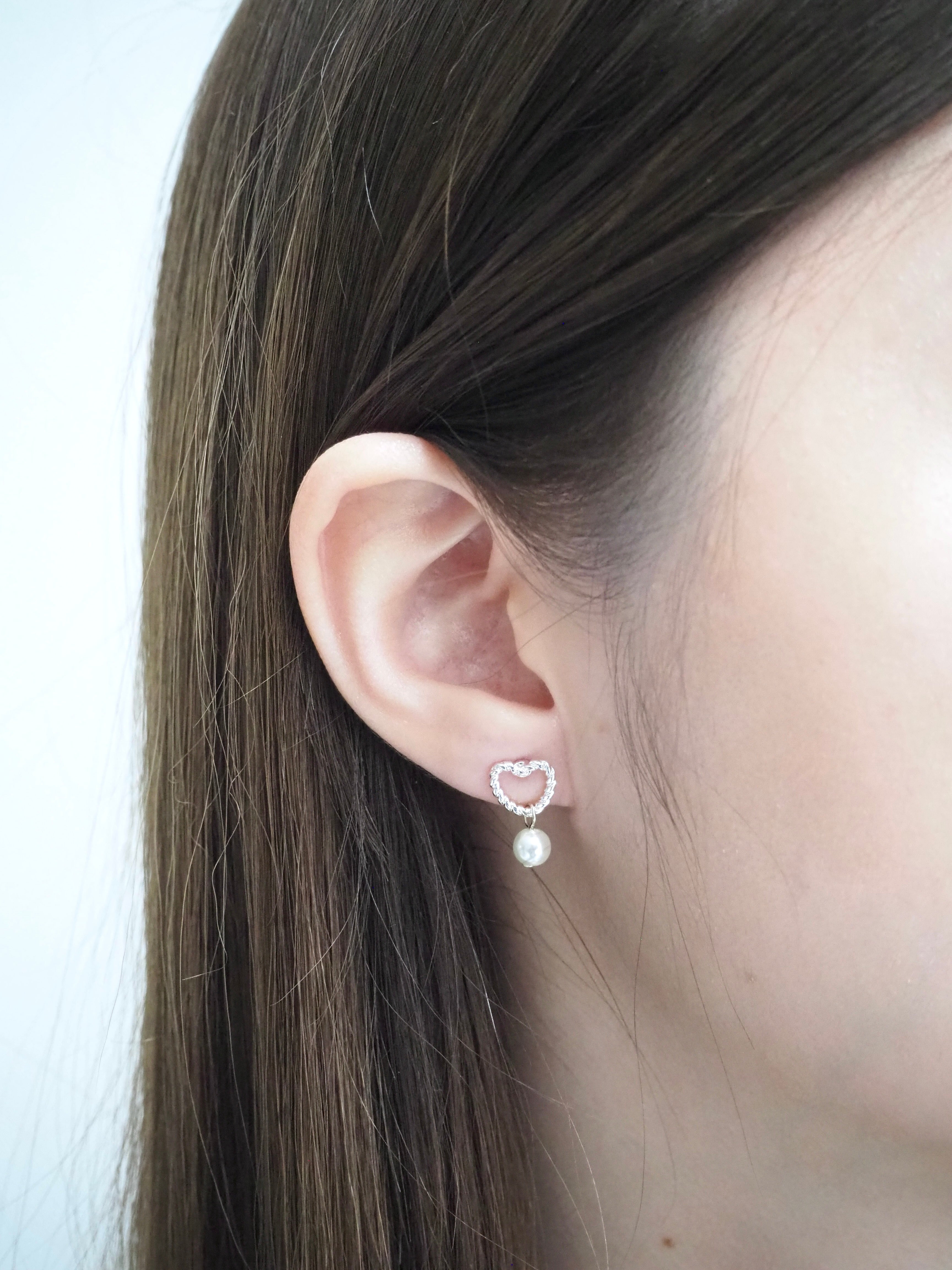 6-in-1 mini hearts earrings set