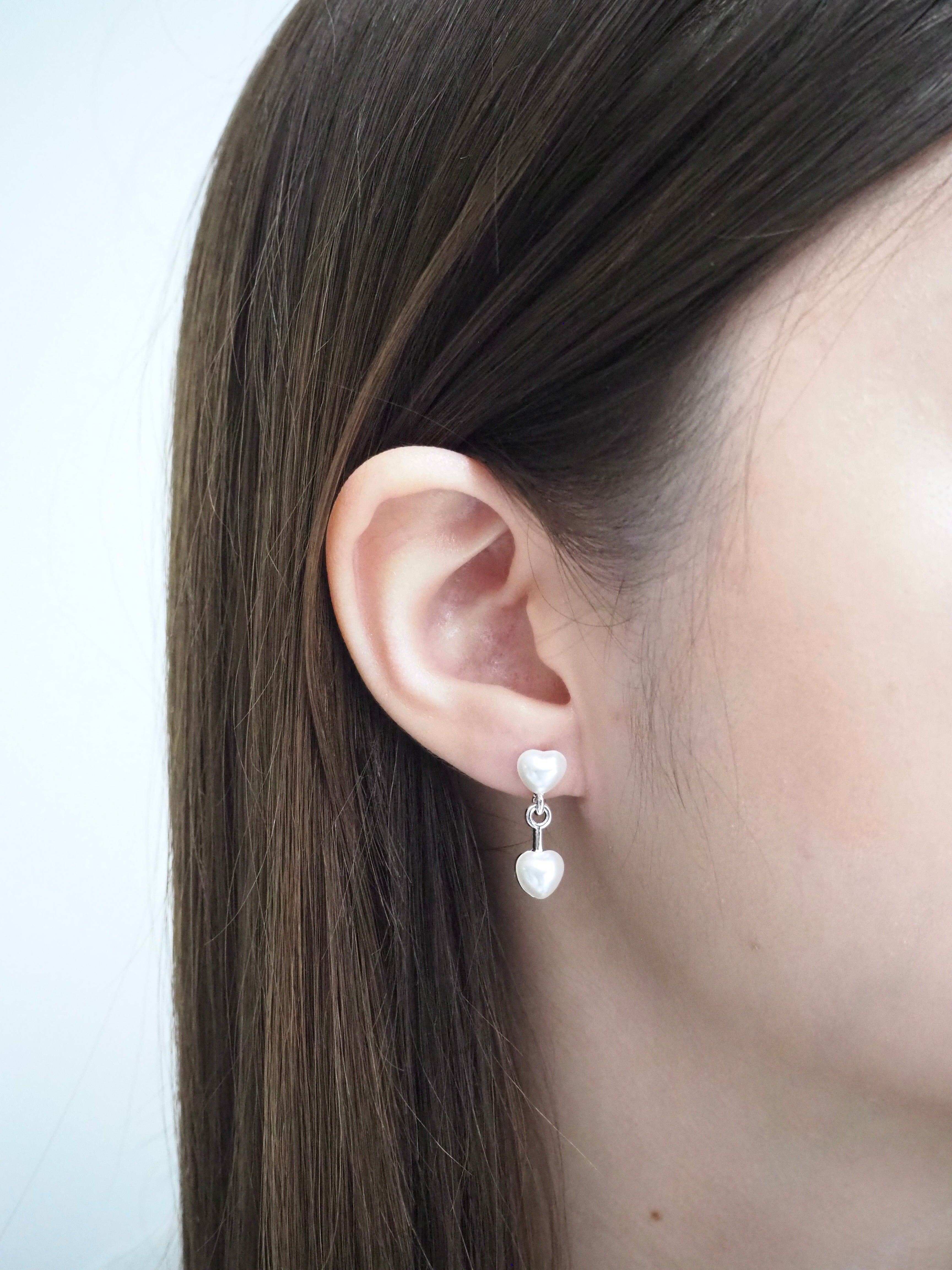 6-in-1 mini hearts earrings set
