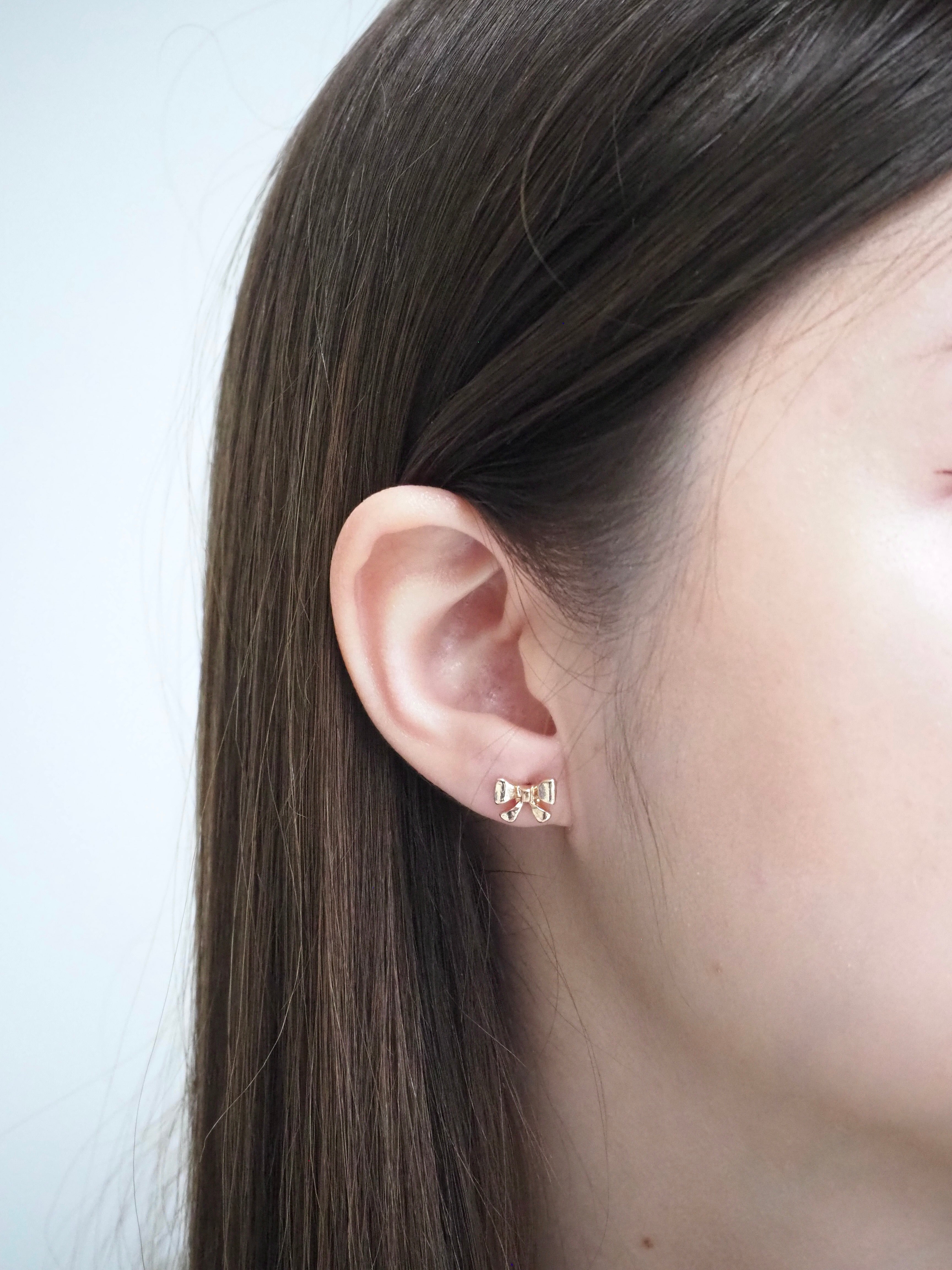 3-in-1 ribbon earrings set