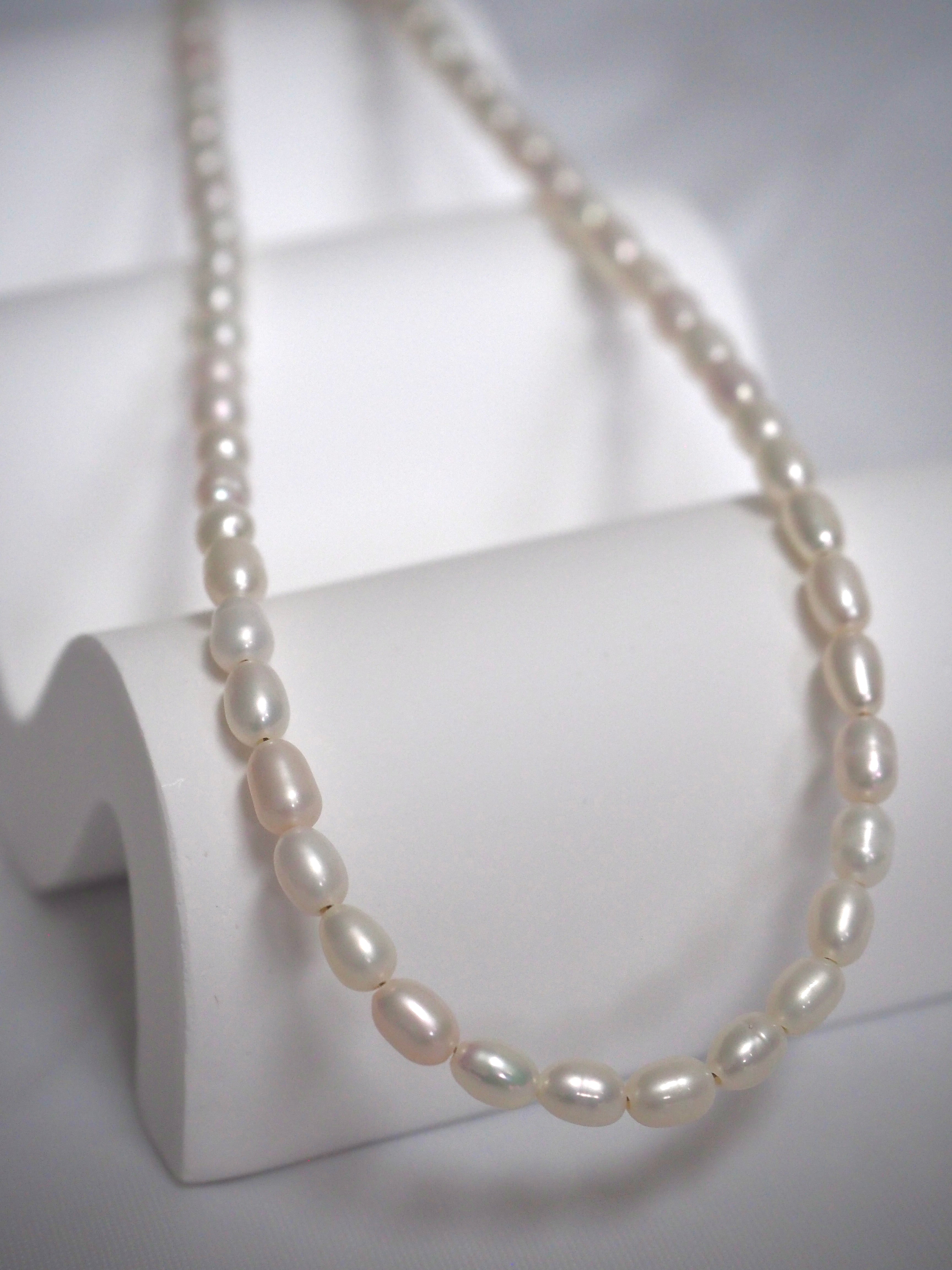 [925silver] freshwater pearl necklace