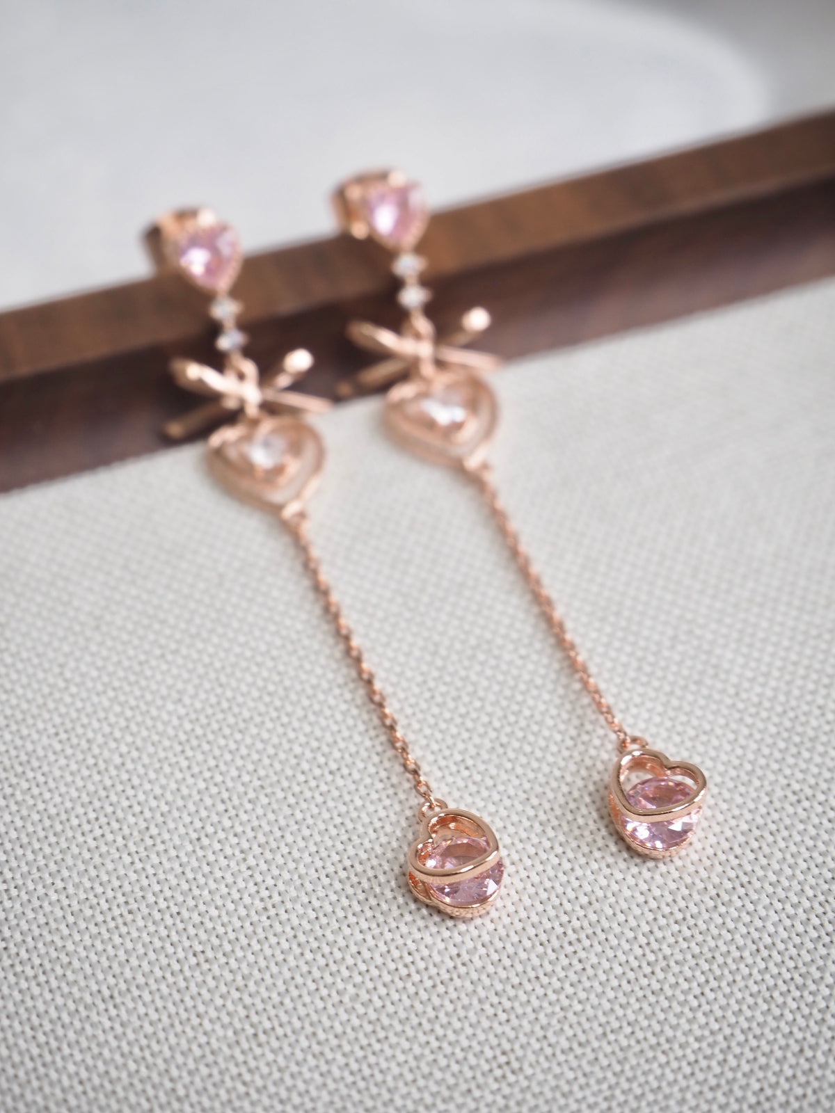 belle cascade earrings