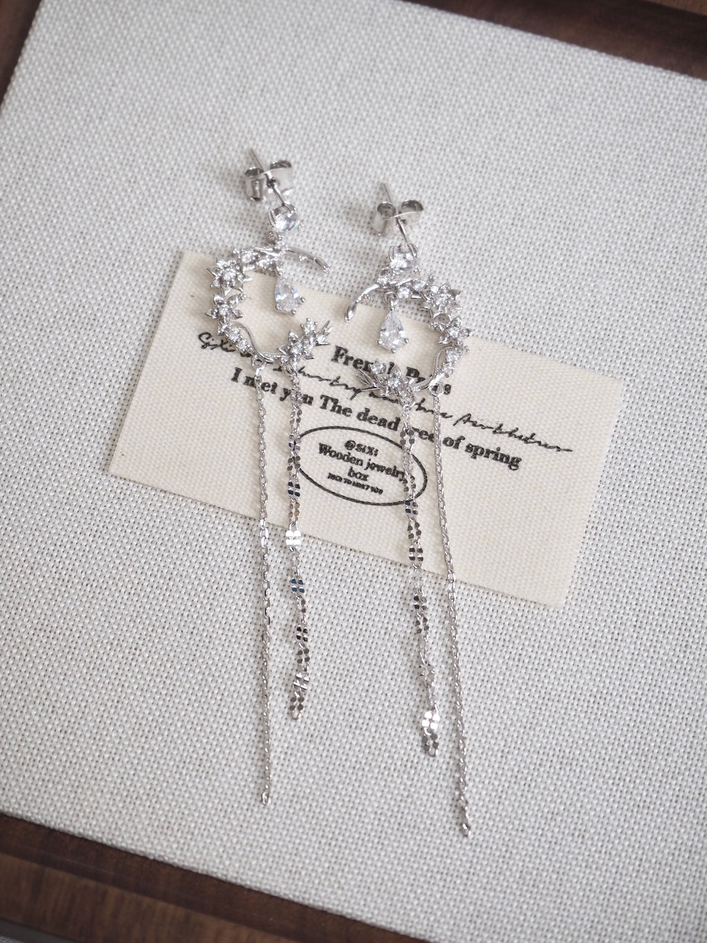 moonlit drop earrings
