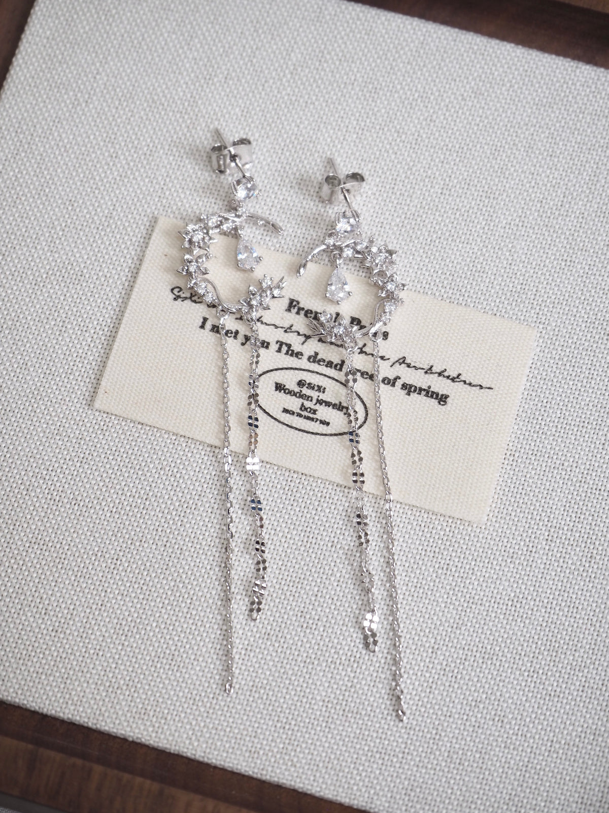 moonlit drop earrings
