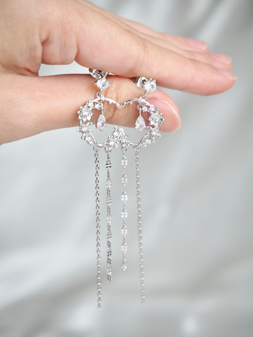 moonlit drop earrings