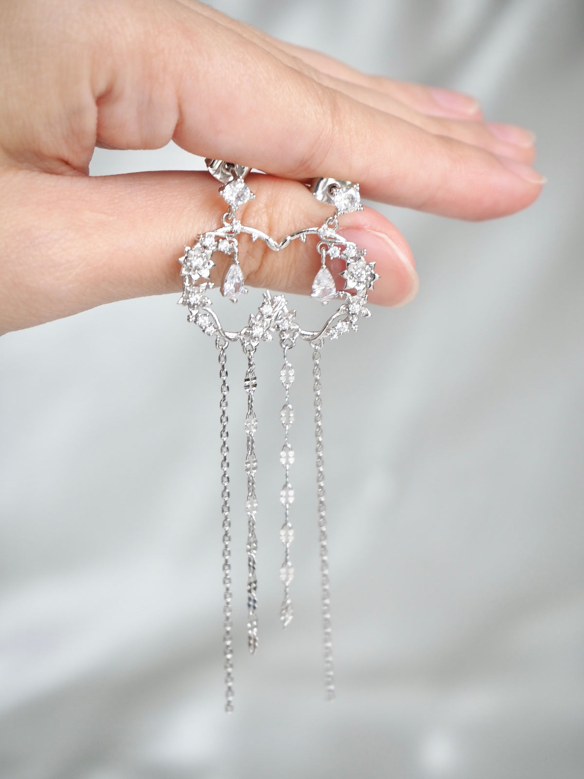 moonlit drop earrings