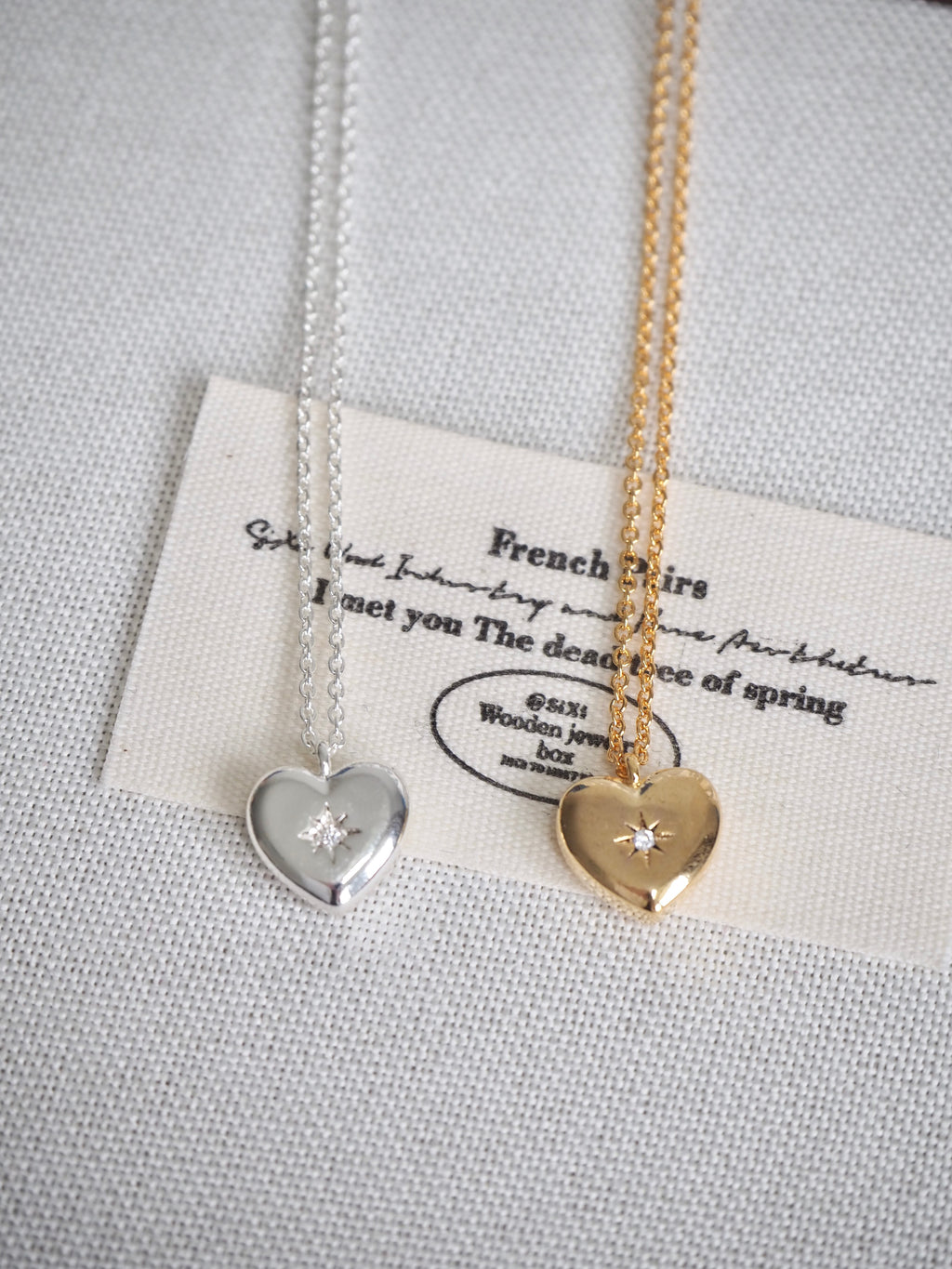 heart starlight necklace