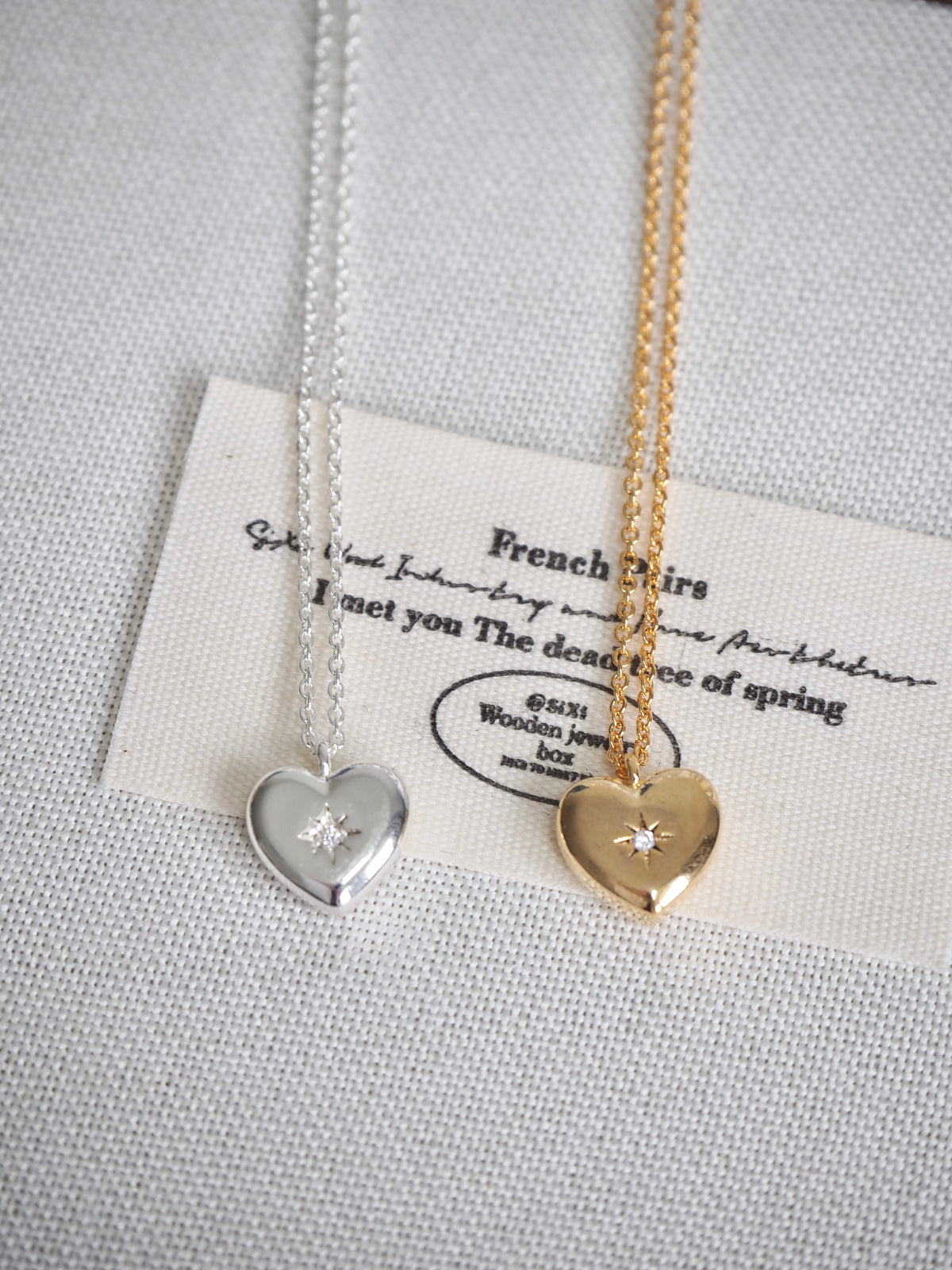 heart starlight necklace