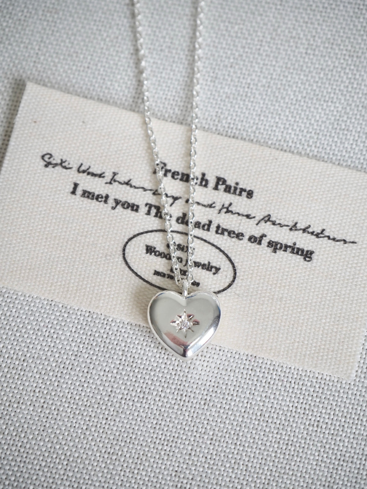 heart starlight necklace