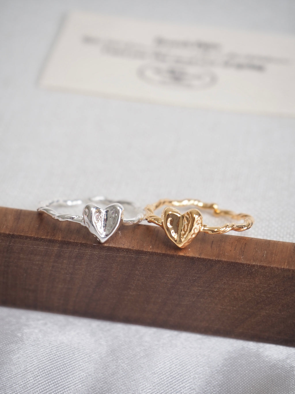 mini heart daily ring