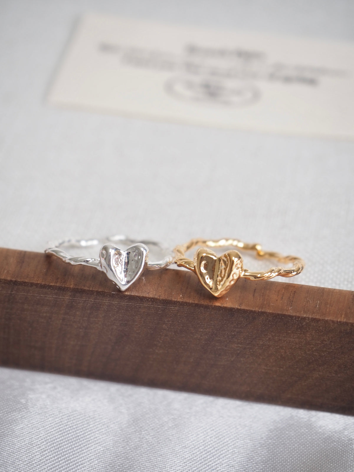mini heart daily ring