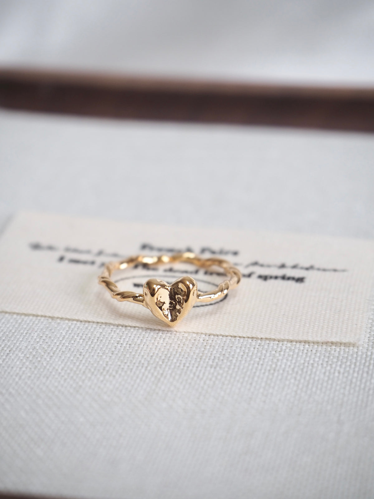 mini heart daily ring