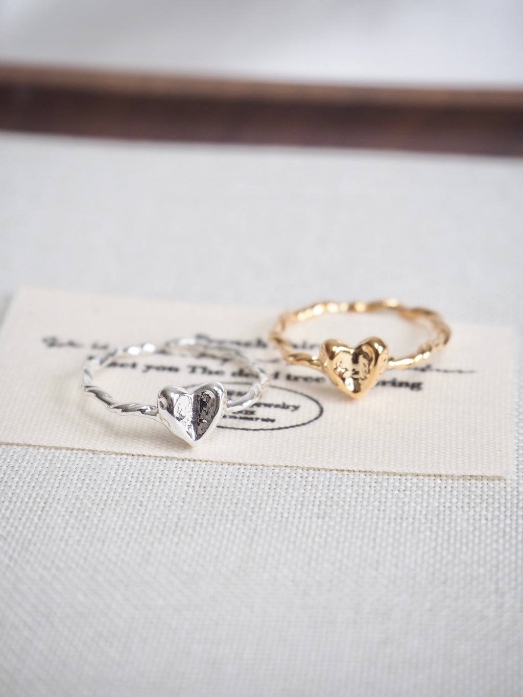 mini heart daily ring