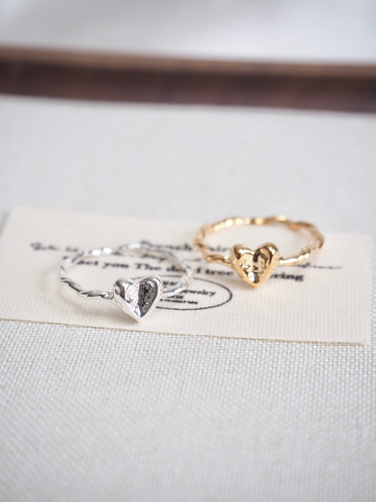mini heart daily ring