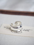bold wave open ring