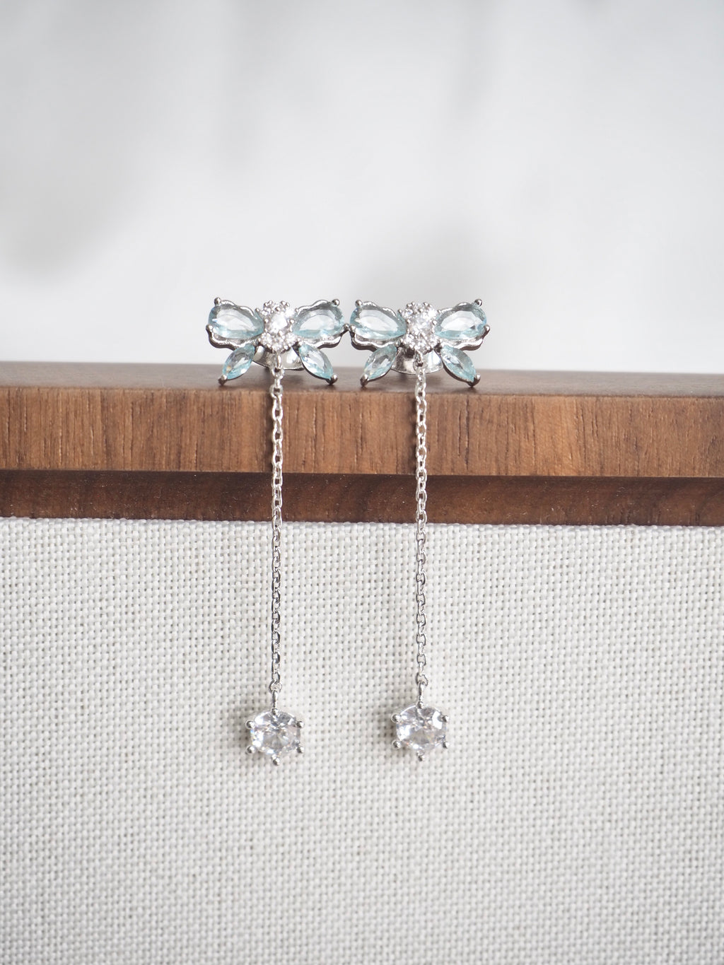 celestine ribbon earrings