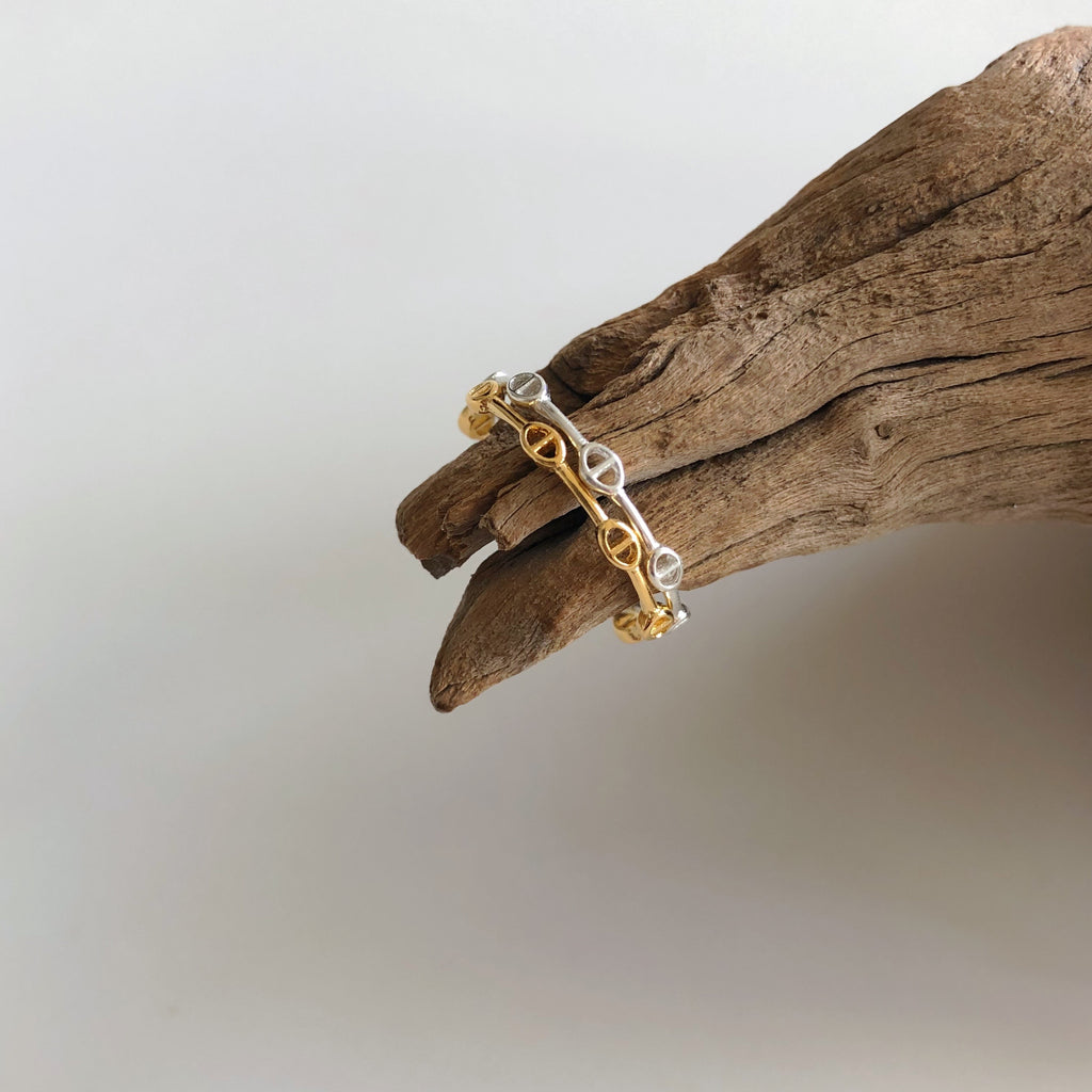 [925silver] mini chandelier ring