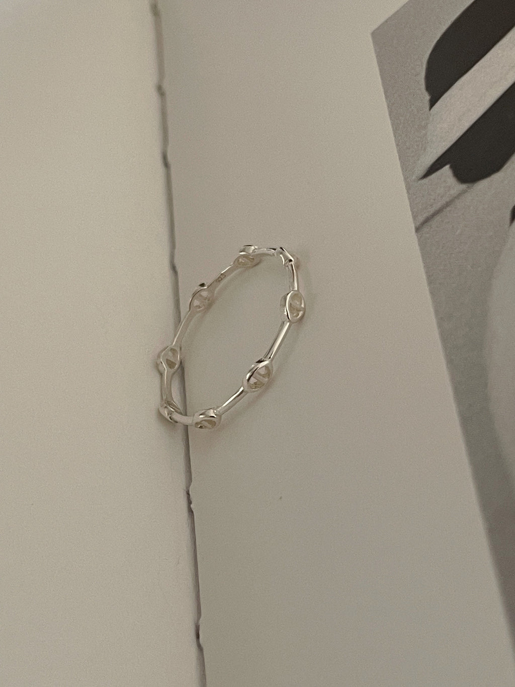 [925silver] mini chandelier ring