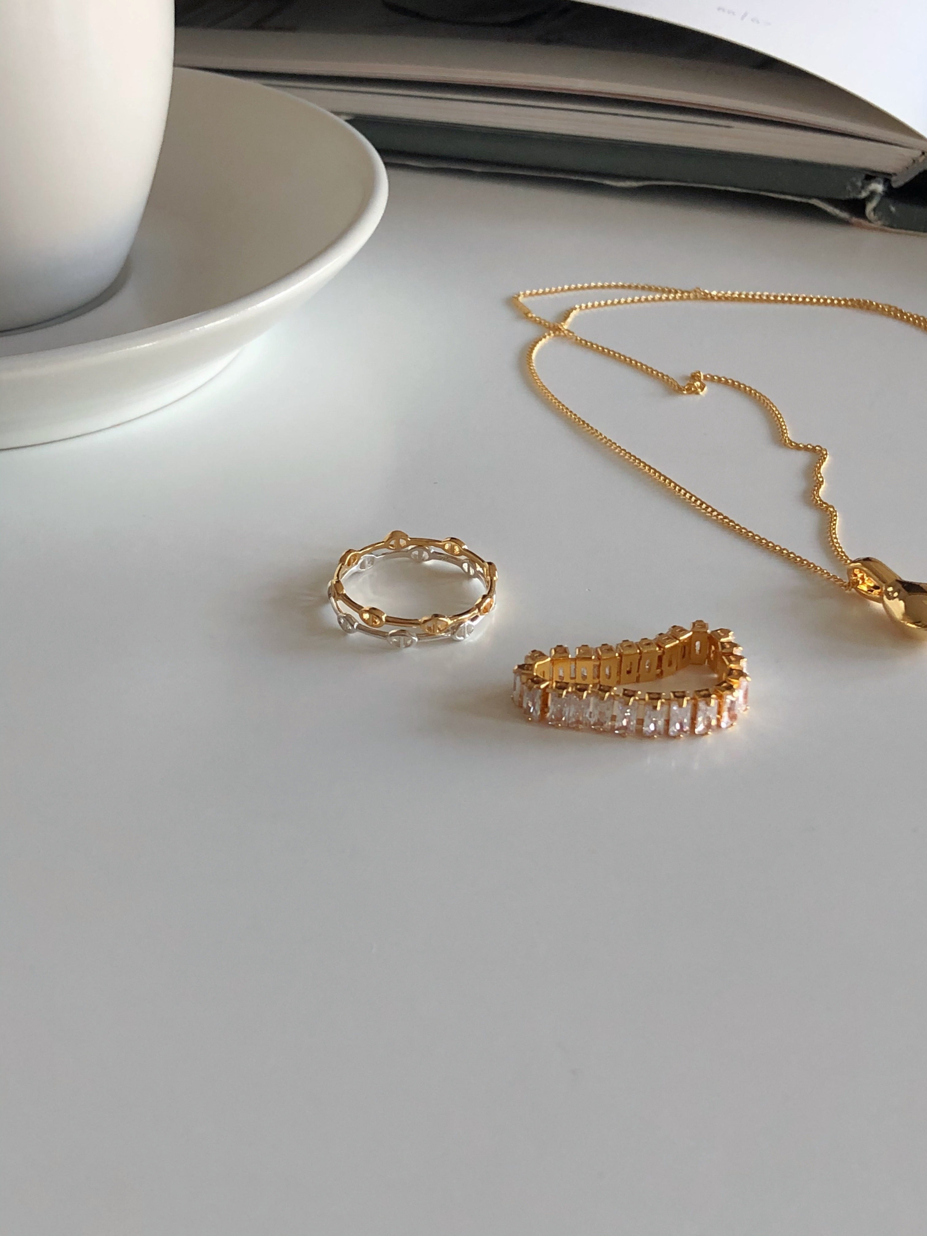 [925silver] mini chandelier ring
