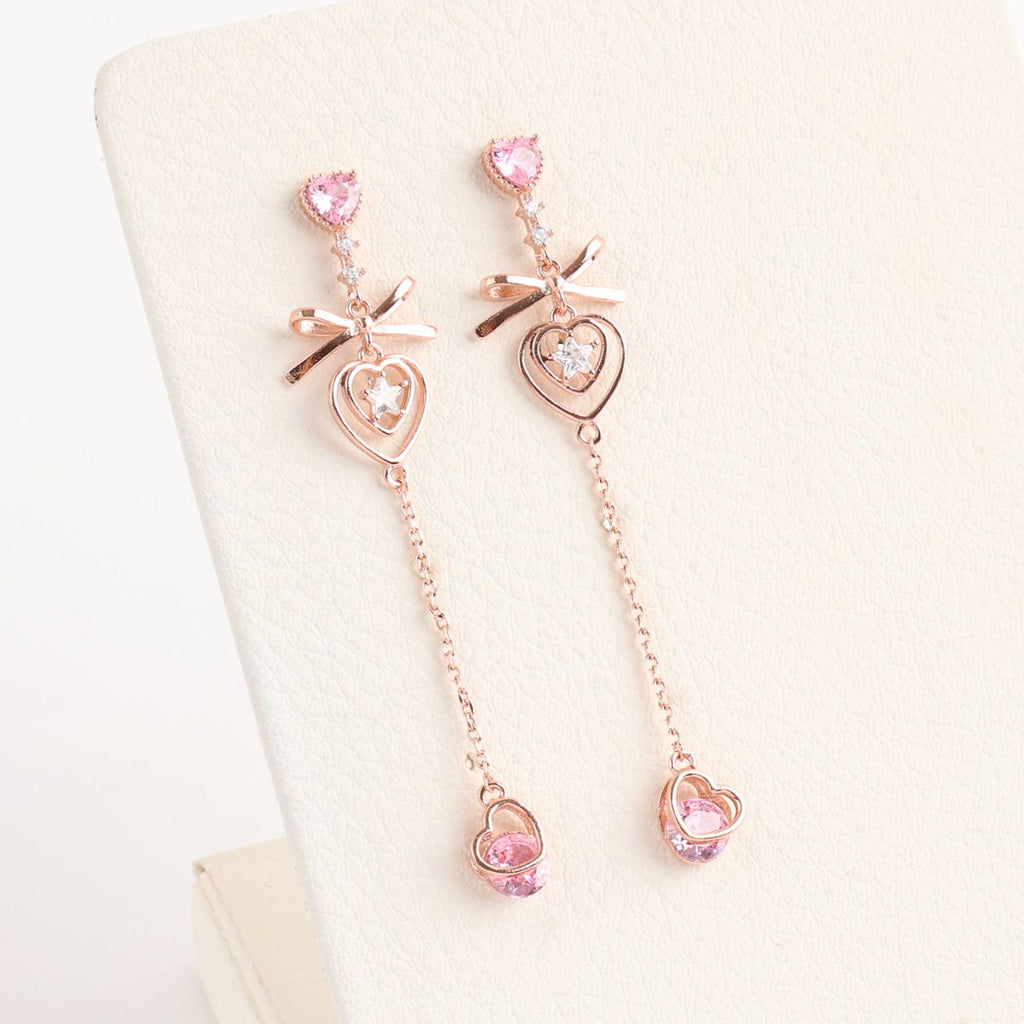belle cascade earrings