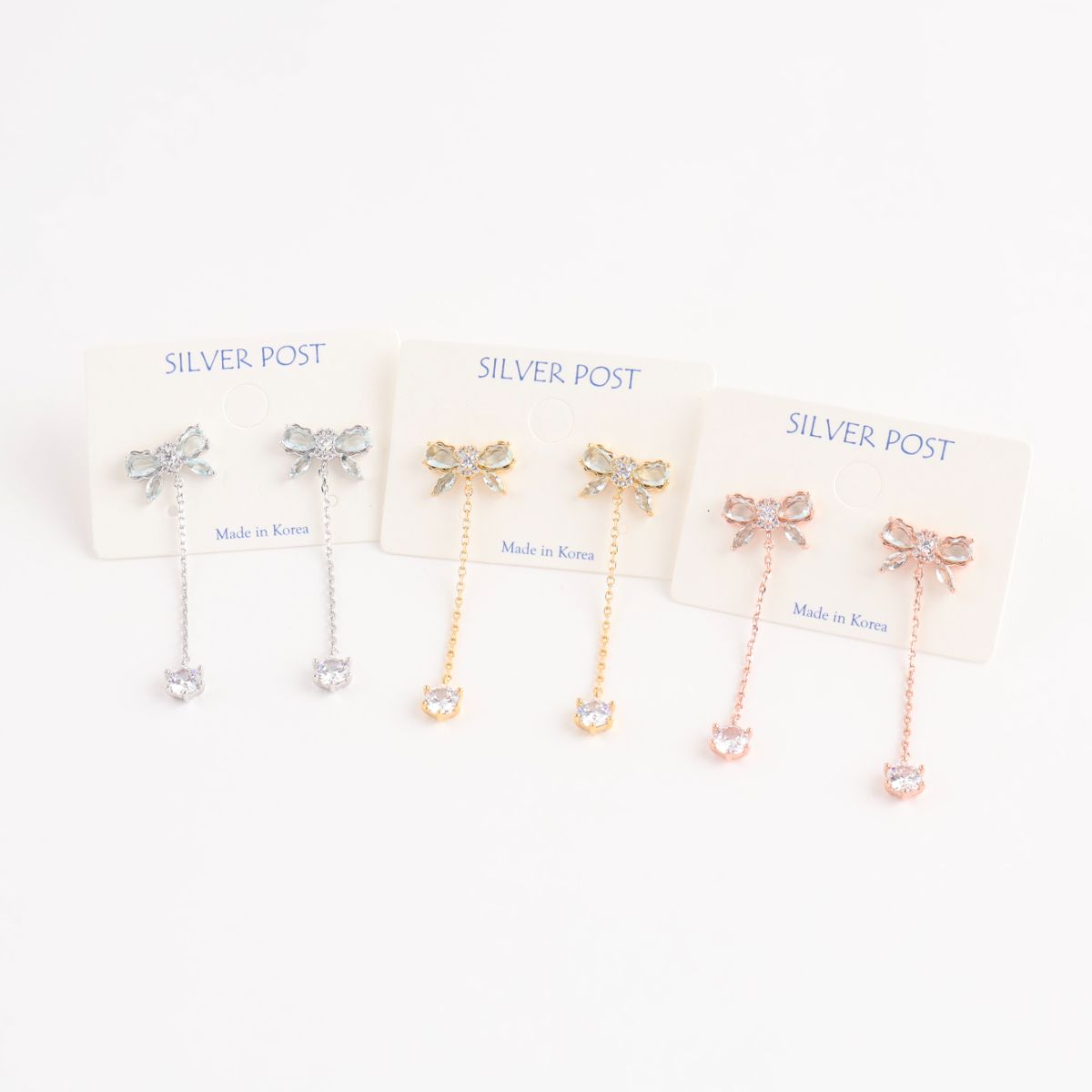 celestine ribbon earrings