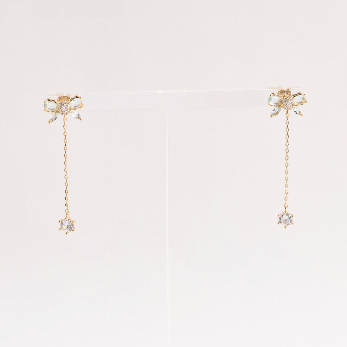 celestine ribbon earrings